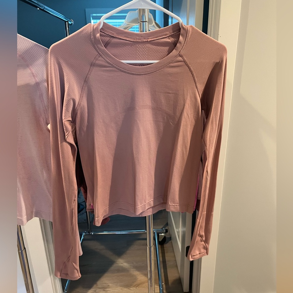 Mauve Pink Long Sleeve Swiftly